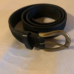 Black sezane belt 80 cm